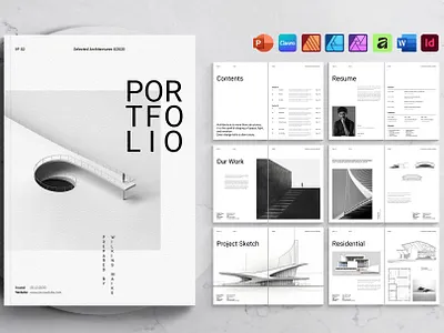 Architecture Portfolio Template architect portfolio architectural portfolio architecture design architecture portfolio architecture presentation creative portfolio design portfolio modern portfolio portfolio brochure portfolio template