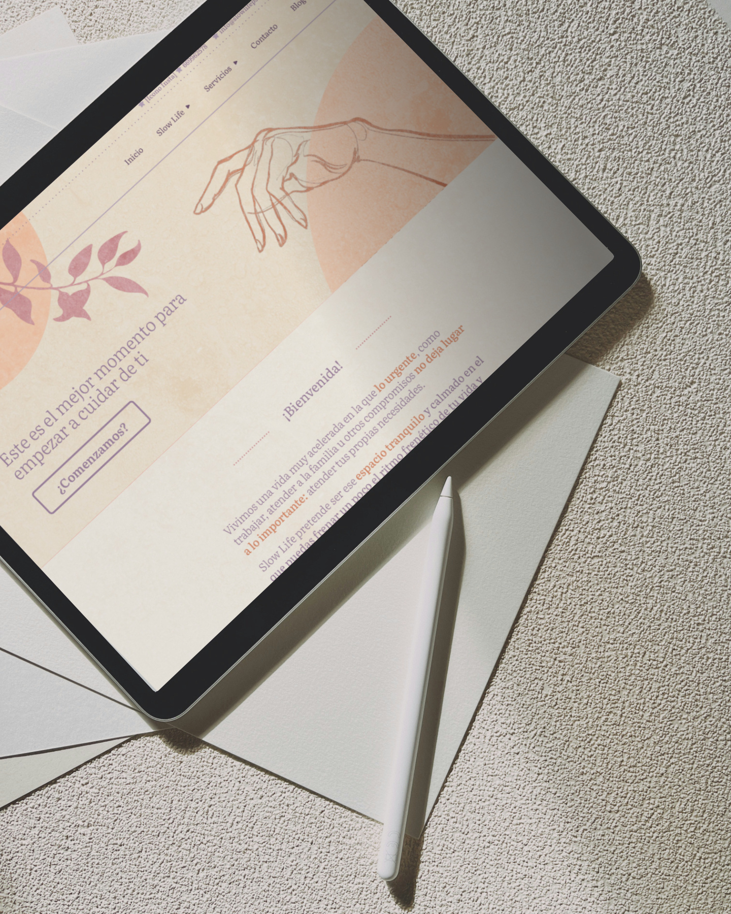 Slow Life - Psychologist branding design graphic design illustration logo typography vector