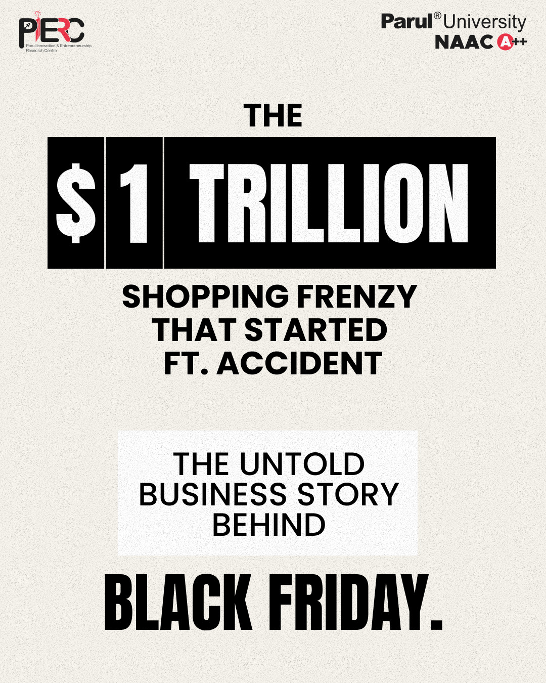 The $1 Trillion Black Friday Story — Visual Breakdown branding design graphic design illustration logo poster social media typography ui ux