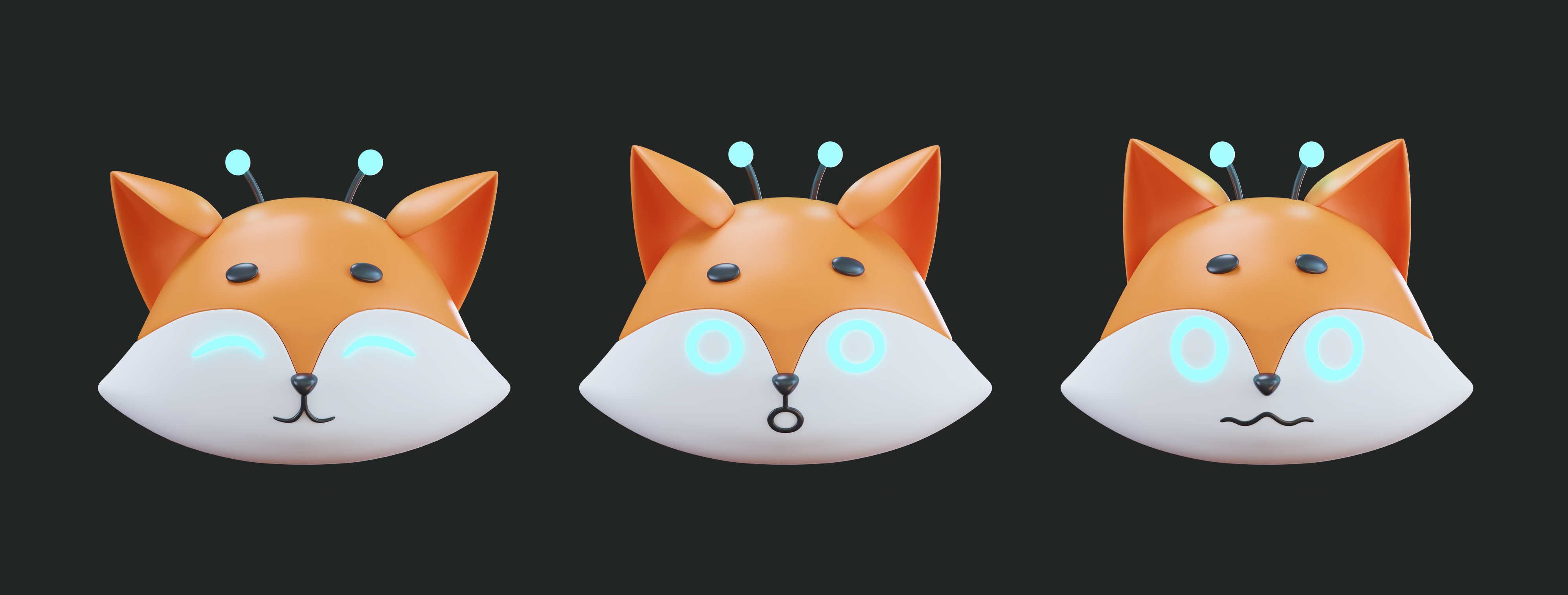 Example of 3D Cartoon Mascot Character Design