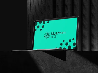 Logo For Quantum Arts 3d logo brand guidelines brand identity brandbook branding design graphic design logo logo branding logo design modern logo
