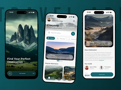 AI Travel Mobile App Desing ai travel appdesign assistant explore app journey manager service smart travel tourismapp travel travel assistant travel companion travel planner traveldesign trip coordinator trip organizer wanderlust trip