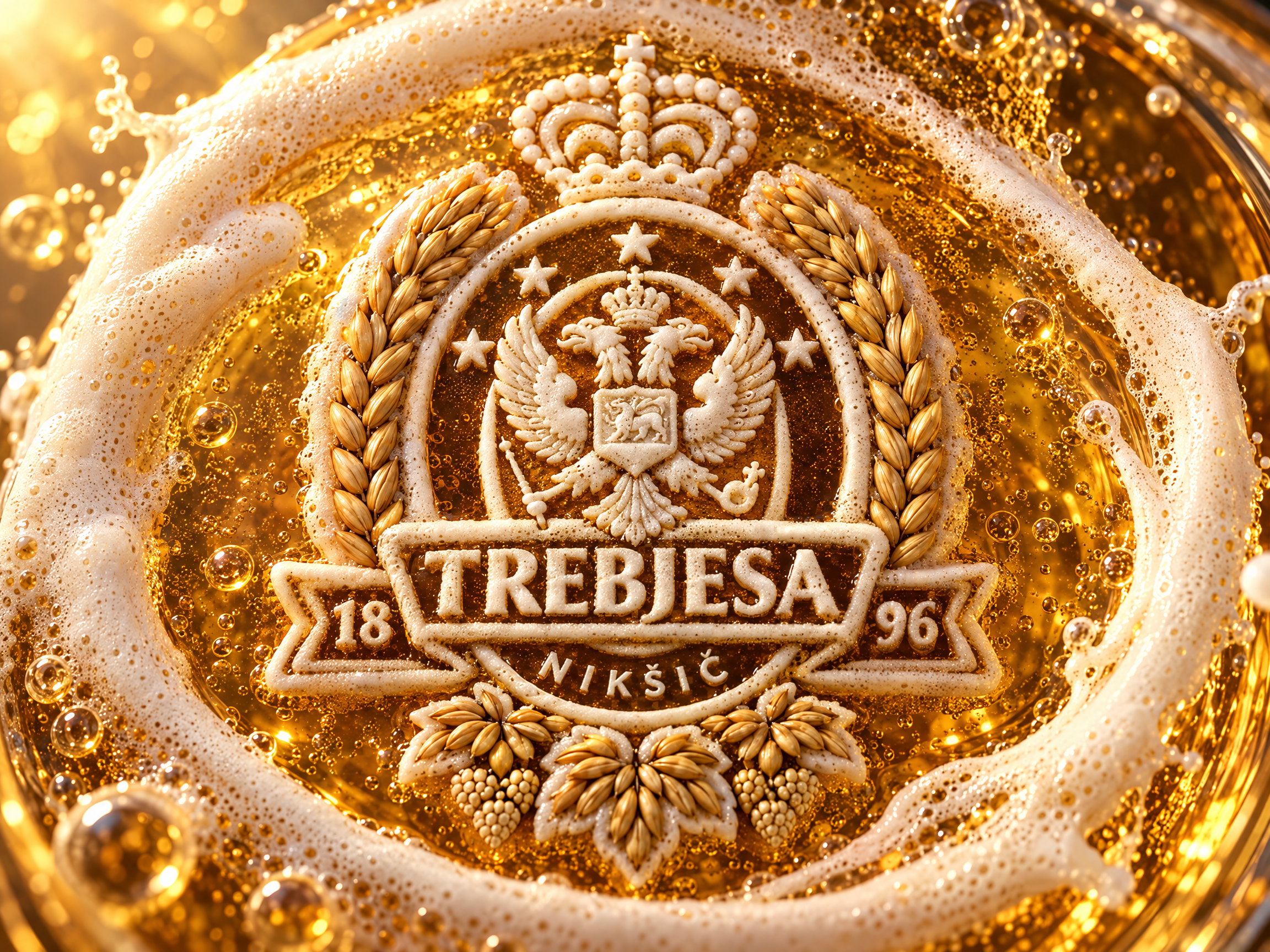 Logo - Trebjesa Brewery branding business convert to vector graphic design illustration jpg to vector logo logo design logo vectorization mockup modern design print print design raster to vector redraw social media graphic typography vector vector tracing vectorization