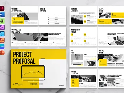 Project Proposal Template Landscape business proposal company proposal corporate proposal landscape layout professional proposal project document project proposal proposal brochure proposal design proposal template