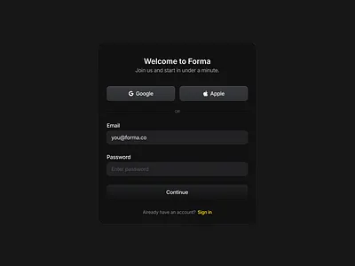 Sign up. Soon? modal product product design sign up ui uiux web design website website design