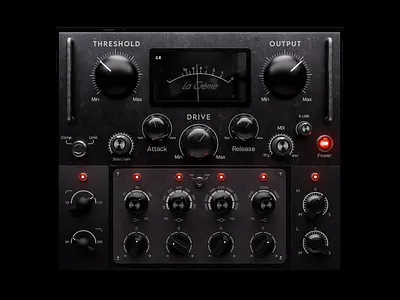 LaCreme VST Audio Processor 3d 3d modeling au plugin branding design graphic design gui illustration musicproduction ui vst vst plugin