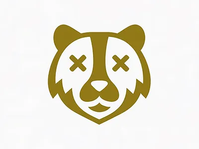 Tiger Face X-Eyes Logo – For sale cool animal logo