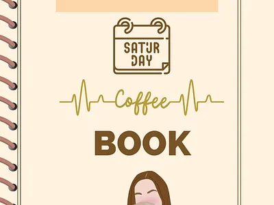 Coffee Shop Diary book cover branding contemporary design graphic design illustration logo posters vector