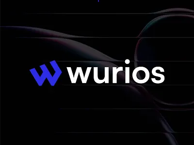 Wurios – Modern Bold “W” Tech Logo Design (Brand Identity) ai brand identity bold geometric logo cybersecurity logo european startup branding fintech logo minimal monogram logo modern tech logo professional brand mark saas logo design w logo design