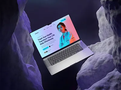 Online Doctor Landing Page clean landing page doctor doctor appointment health landing page healthcare hospital landing page landing page medical landing page medical ui design medical website online online doctor online doctor booking online doctor landing page online website design personal doctor booking website telemedicine web design