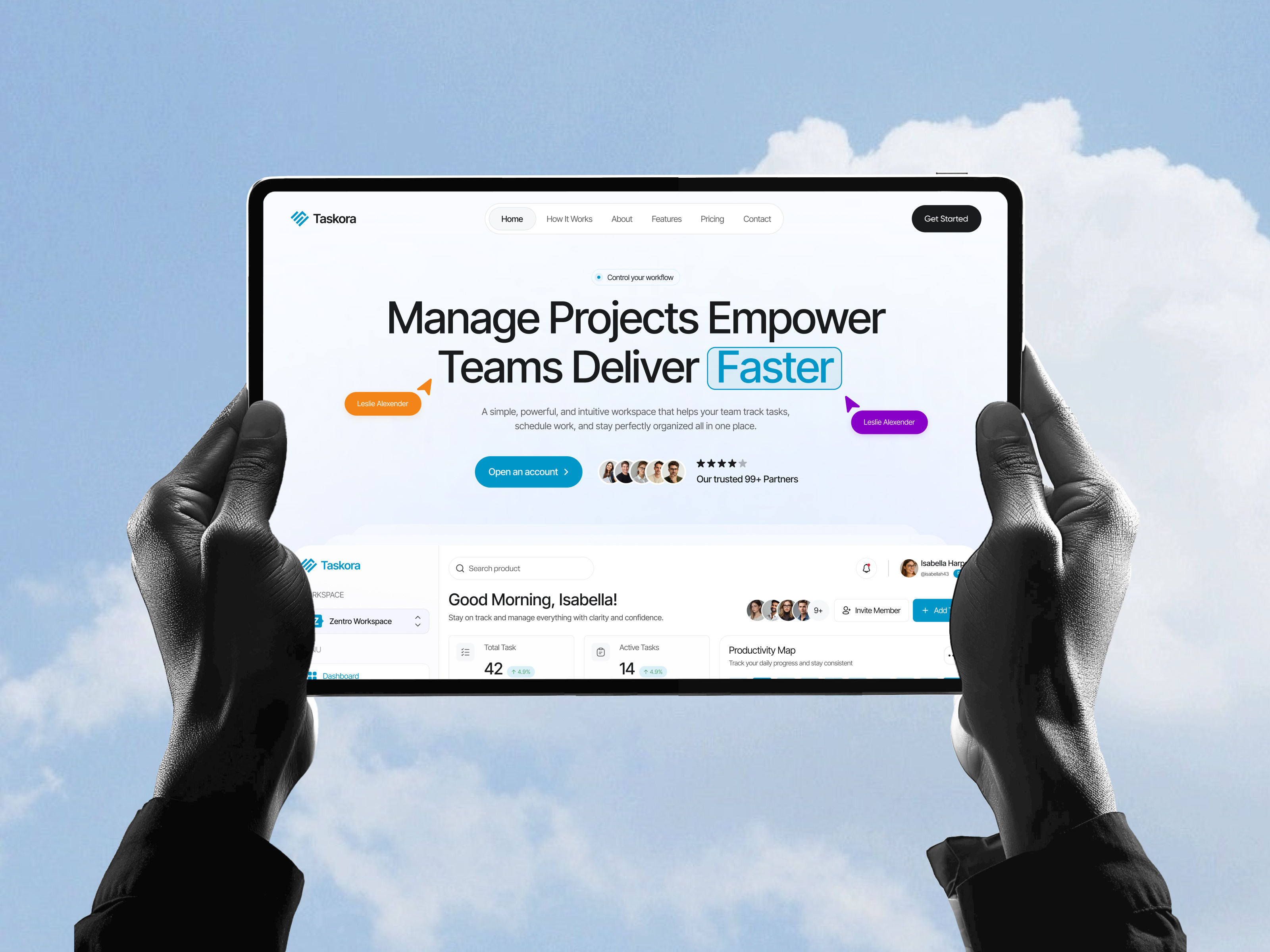 SaaS Landing Page affiliate affiliate analytics affiliate dashboard analytics dashboard dashboard design modern saas landing page performance dashboard product design saas saas landing page saas landing page design saas template saas website uiux web design website