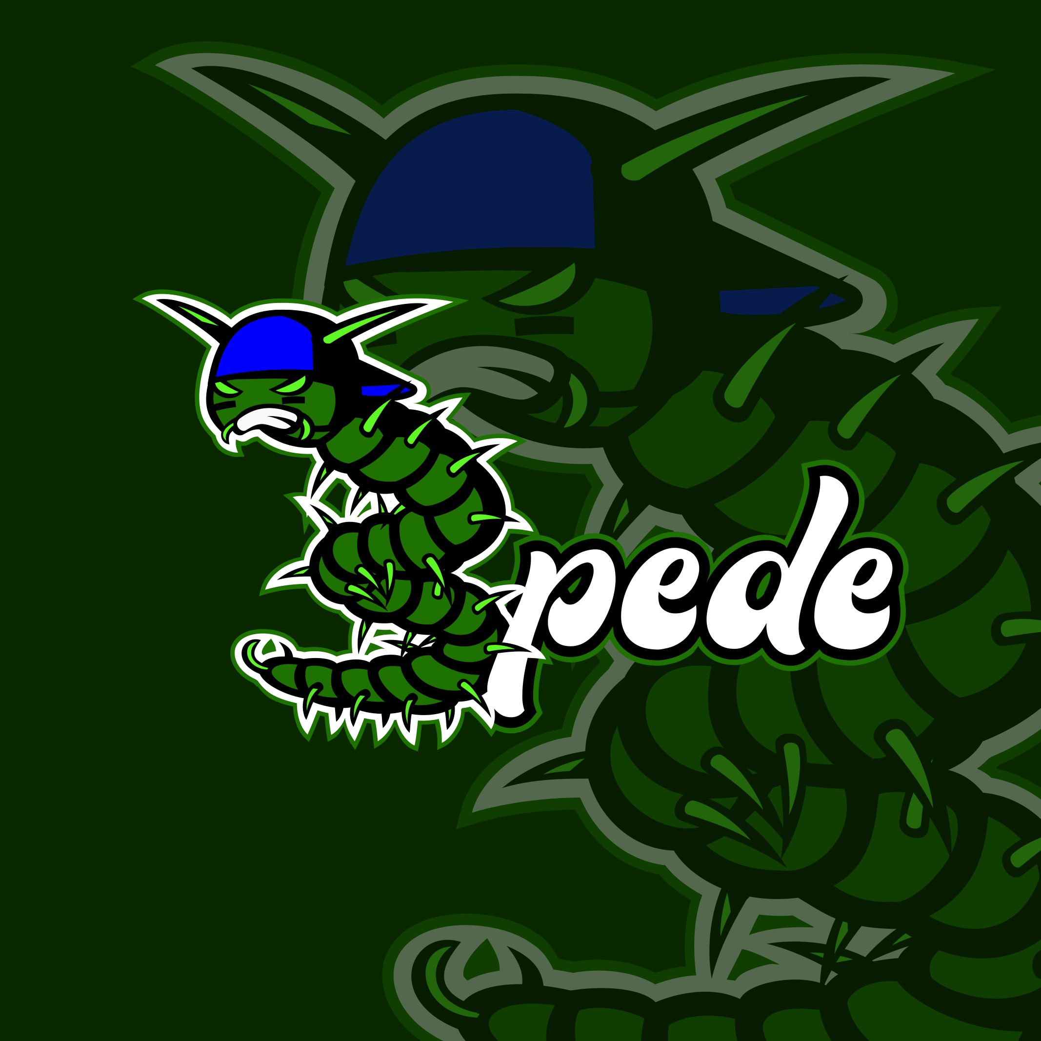 Logo Design for 3pede baseball branding cartoon centipede commission design digital art freelance work graphic design logo logo design logo design branding logo designer mascot design vector vector art