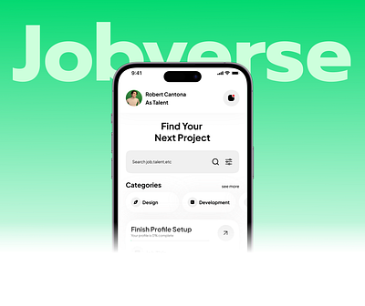 Freelance Marketplace App app design clean ui concept dark mode dashboard freelance app gig economy hiring ios app job finder marketplace minimalist mobile ui modern product design recruitment talent hub ui kit user interface ux design
