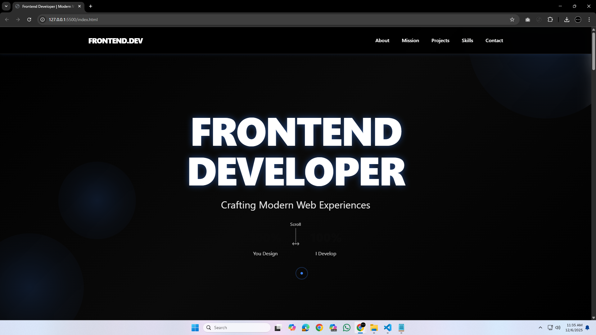 Example service media