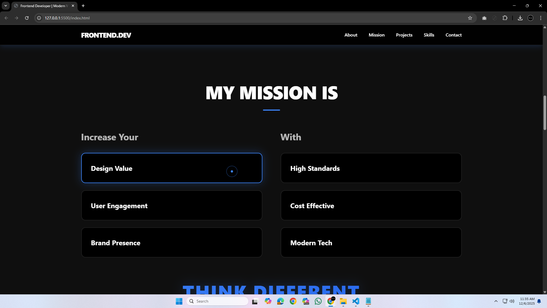 Example service media