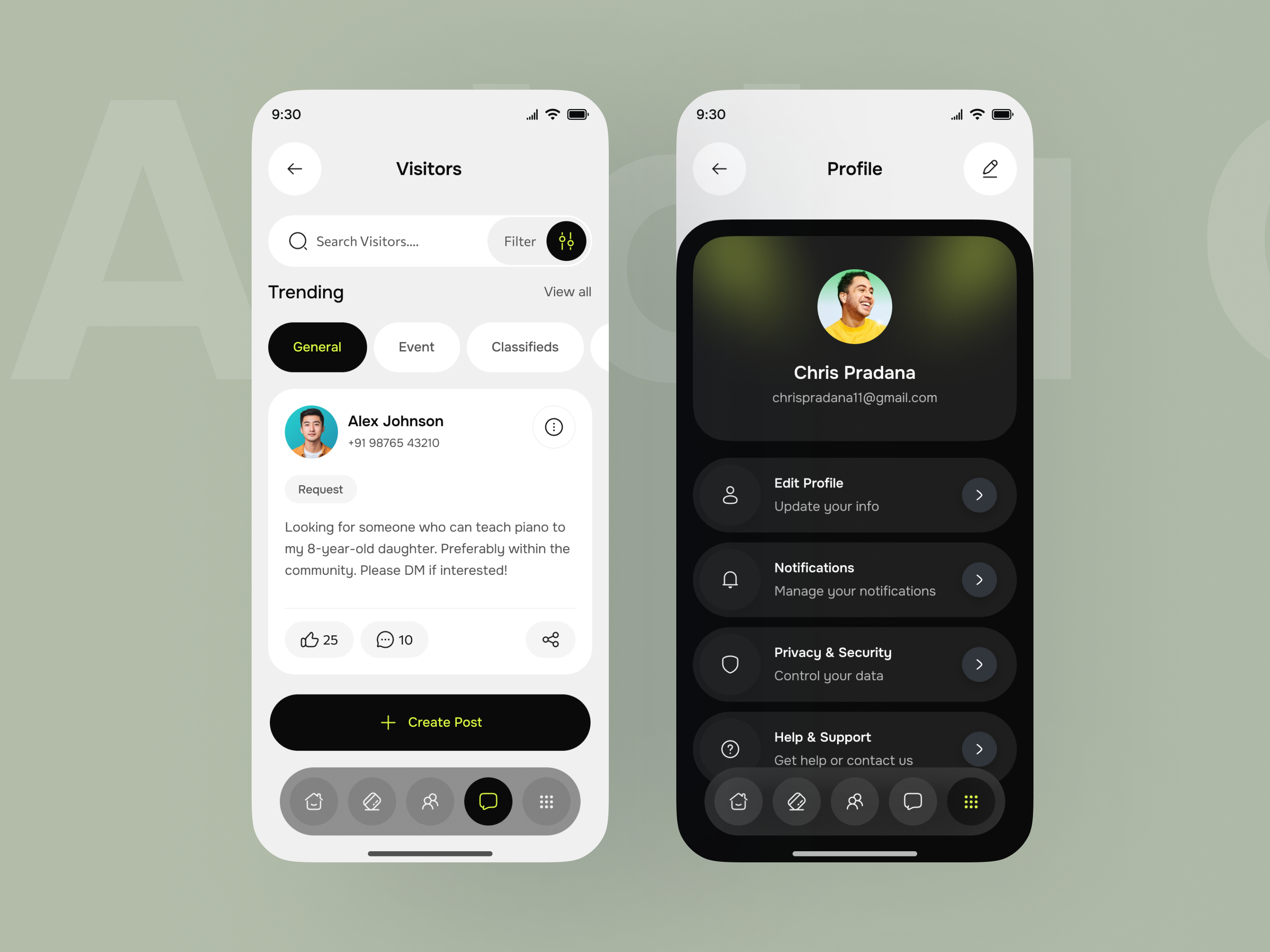 Example of Mobile App Design & Development Service