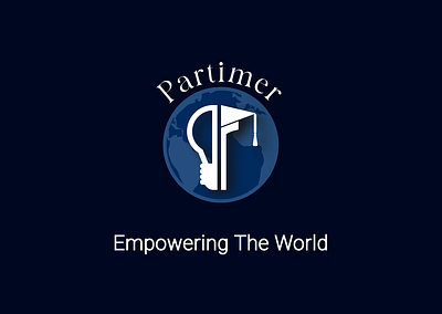 Partimer Logo Designing by JTWebs 3d graphic design logo ui