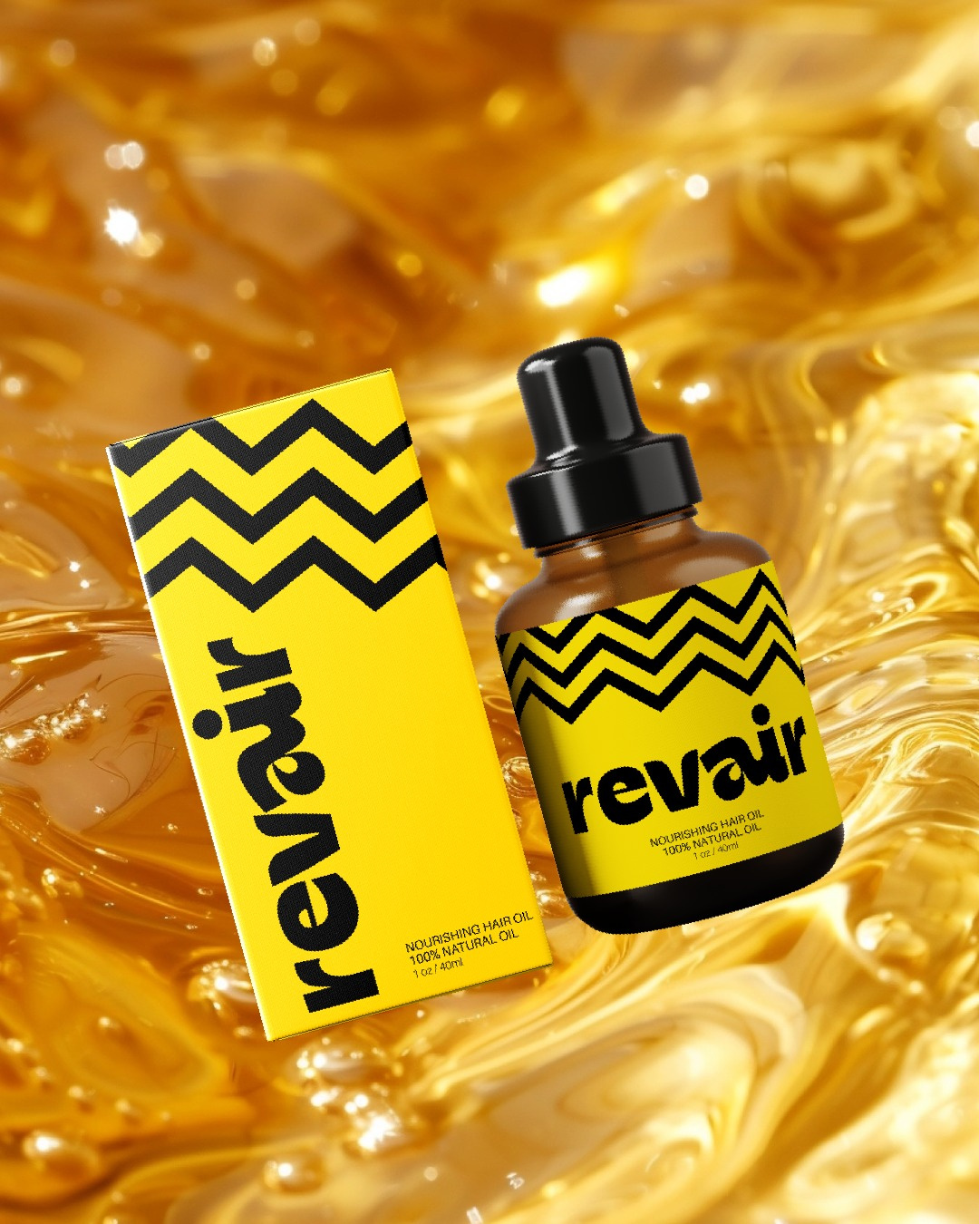 Hair Oil Branding beauty branding cosmetics design graphic design hair care illustration label design logo oil packaging design product design visual identity