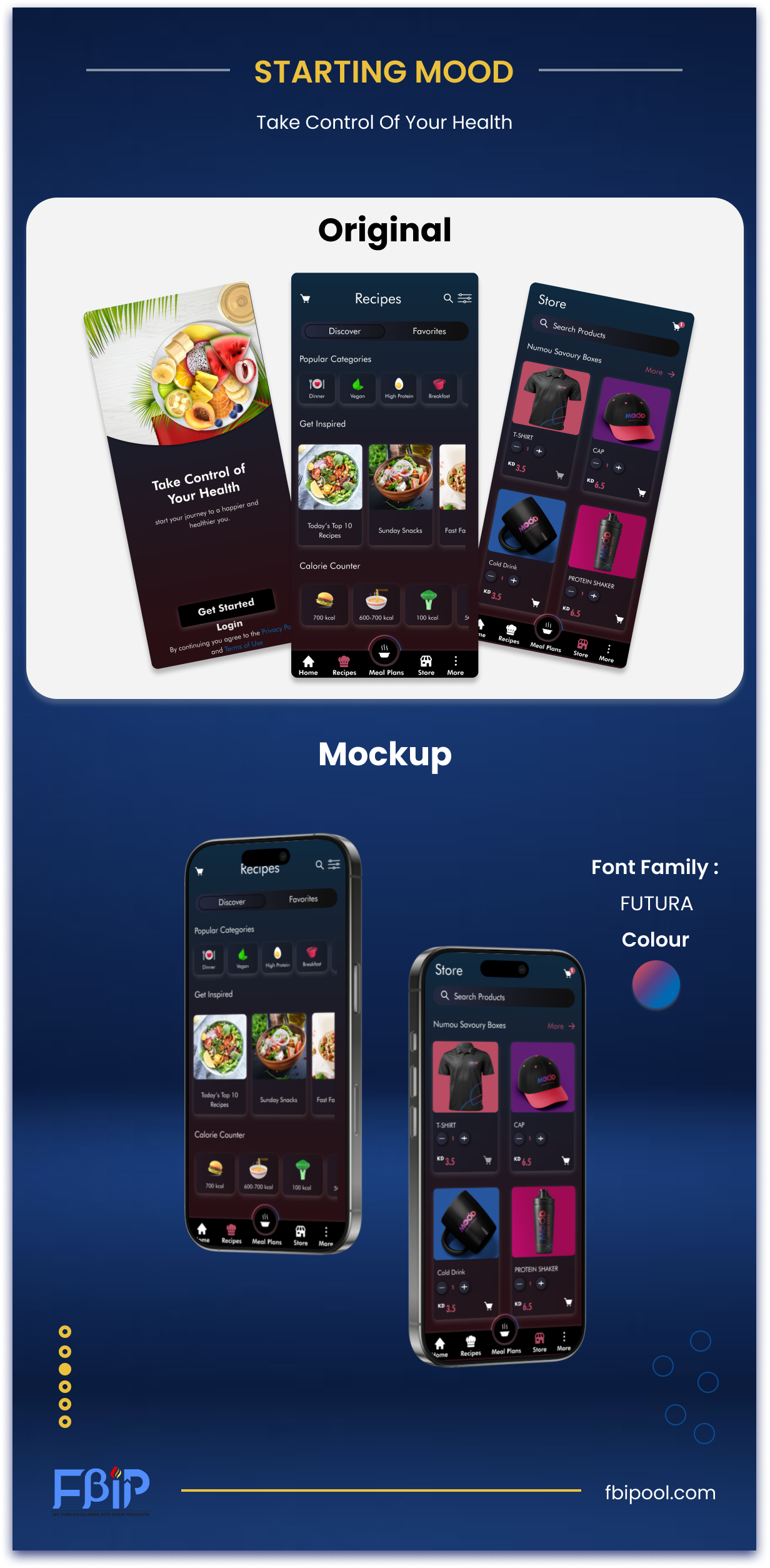 Starting Mood App app branding design mobile app ui web website website design
