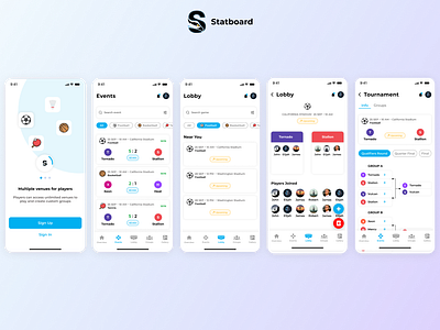 Sports App Design app design mobile app design mobile ui score app design sports app design sports management ui design ui ux ui ux design