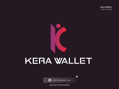 Kera Wallet | Crypto Wallet Logo design ai airdrop altcoin blockchain brand identity branding crypto cryptocurrency doubler financial k letter kera wallet logo logo design logo mark mining technology token wallet whitepaper