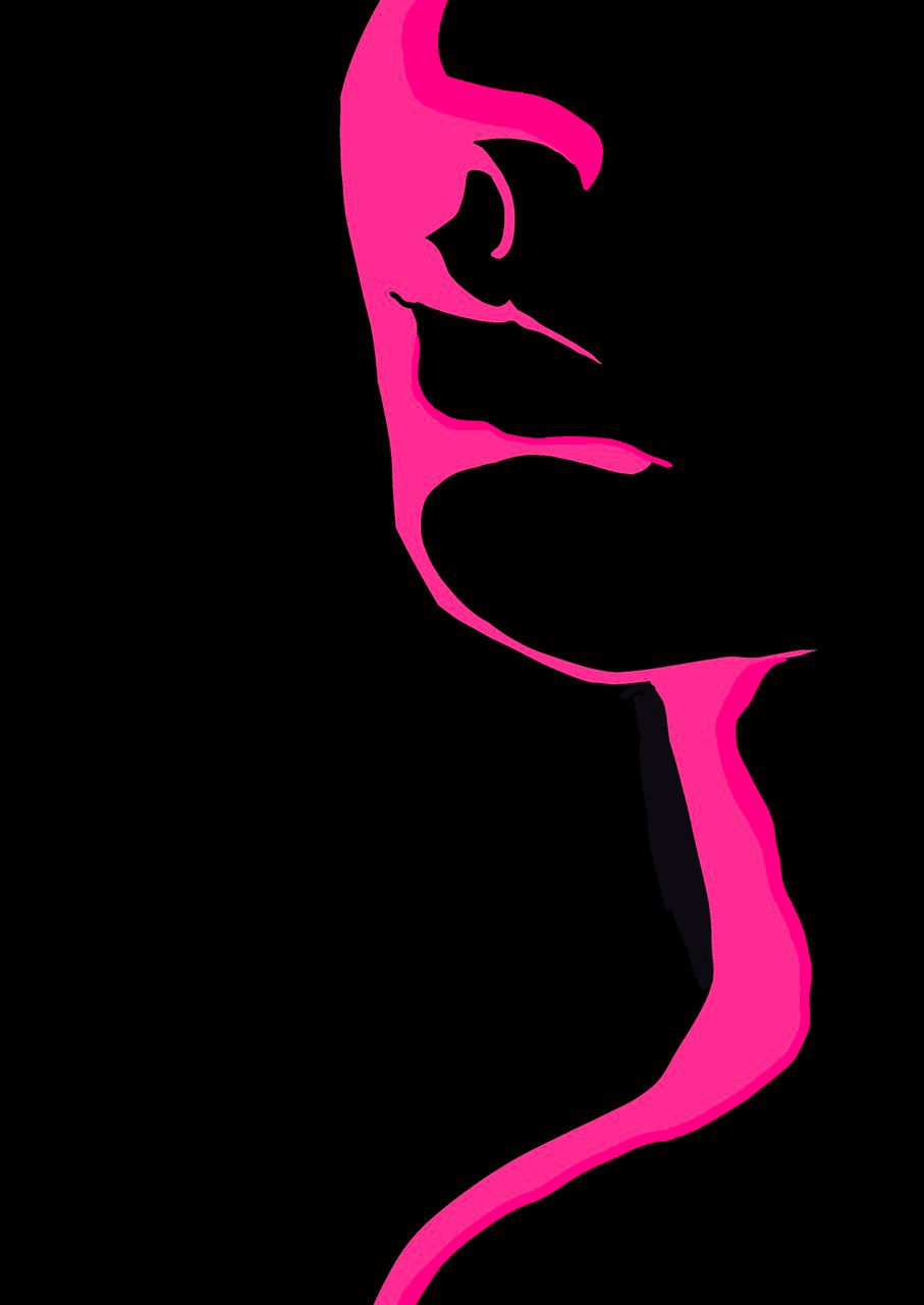 Pink silhouette