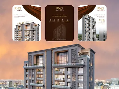 Elegant Real Estate Visuals | Real Estate Marketing ads branding design graphic design instagram post real estate