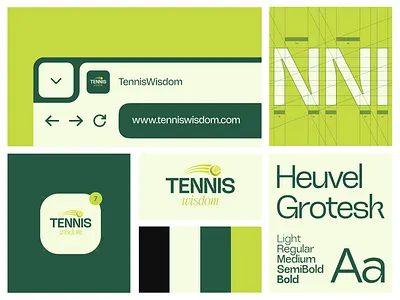 Tennis Wisdom Sports' Brand Identity Logo Design. blesscreation brandidentity brandidentitydesign branding brandstrategy businessgrowth corporatelaw creativeagency dribbbledesign entrepreneurlife kgm lawfirm legalservices logodesign modernbranding motion graphics professionalservices sportsbranding trustedlawyers visualidentity