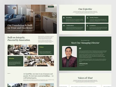 Digital Experience for GiantPillar branding design illustration landing page landing page design ui ui design ux design web design