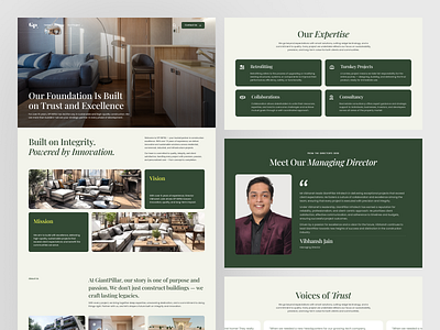 Digital Experience for GiantPillar branding design illustration landing page landing page design ui ui design ux design web design