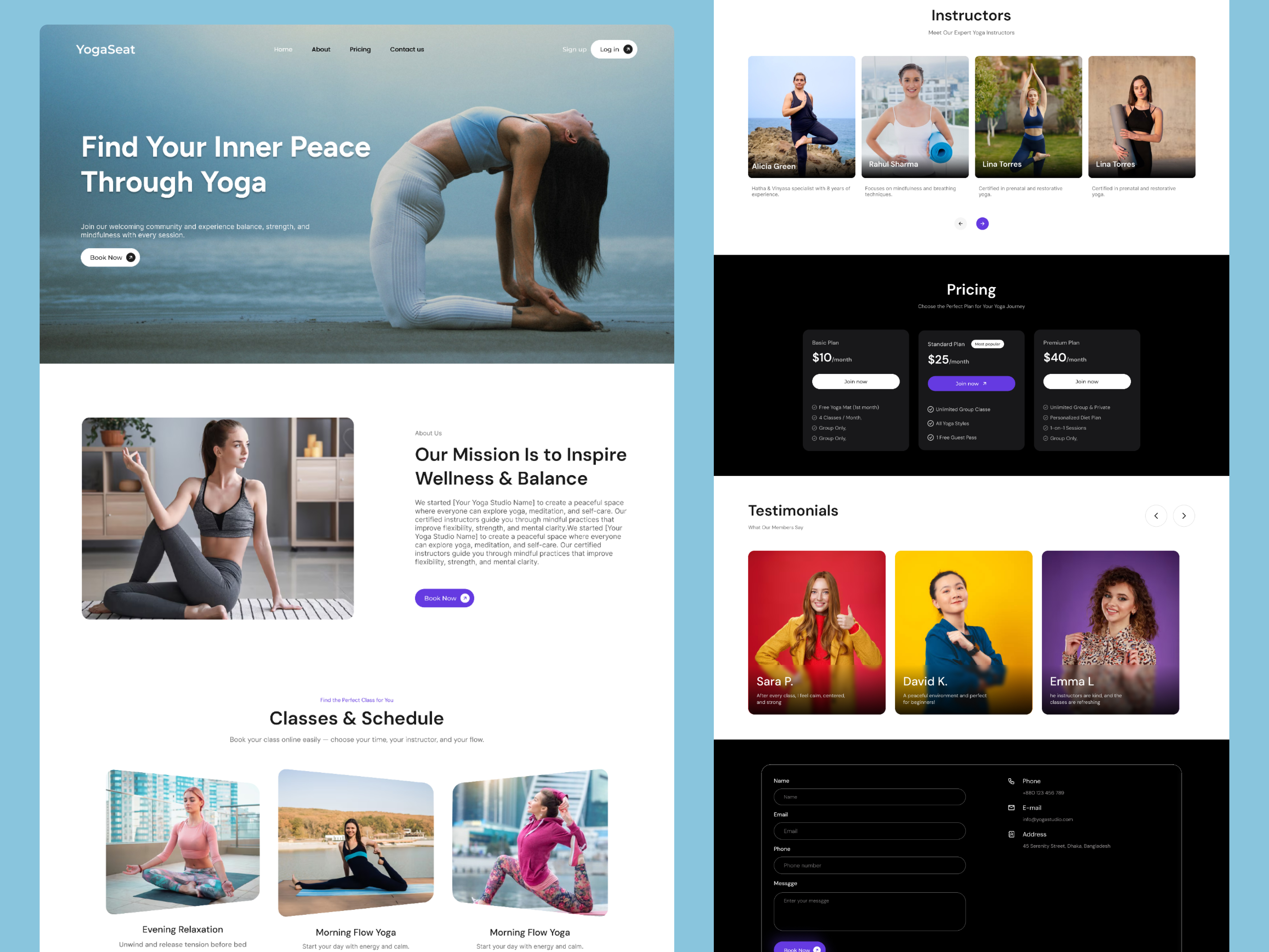 Example of Custom Website Design & Development