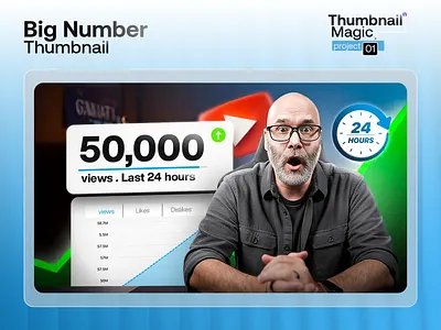 Big Number Thumbnail Design | Visumind Creative advertising big number thumbnail branding design editing graphic design inspiration photoshop thumbnail thumbnail design visumind visumind creative youtube youtube banner youtube cover youtube thumbnail