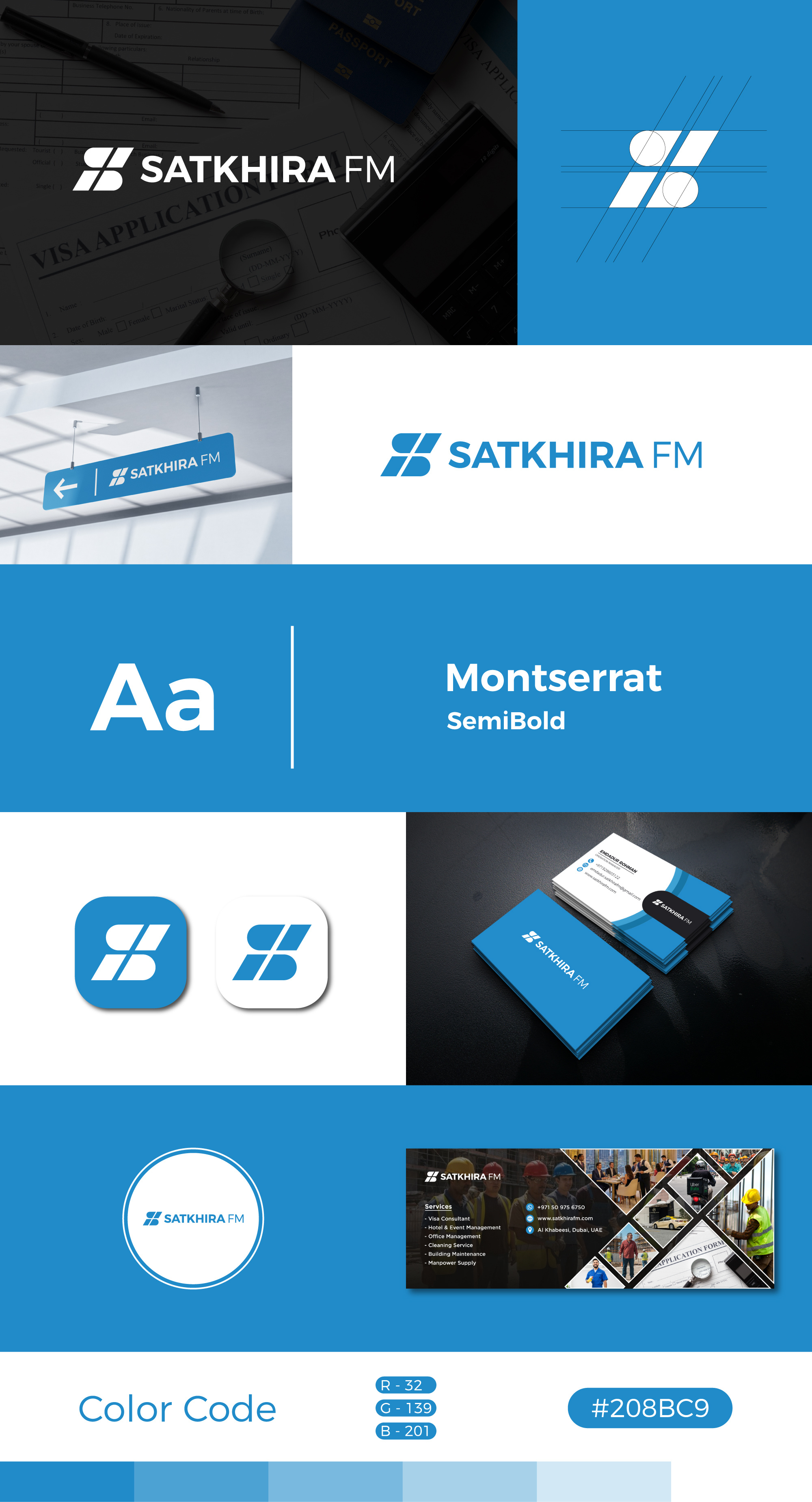 Satkhira facility management Brand designs 3d animation branding graphic design logo motion graphics ui