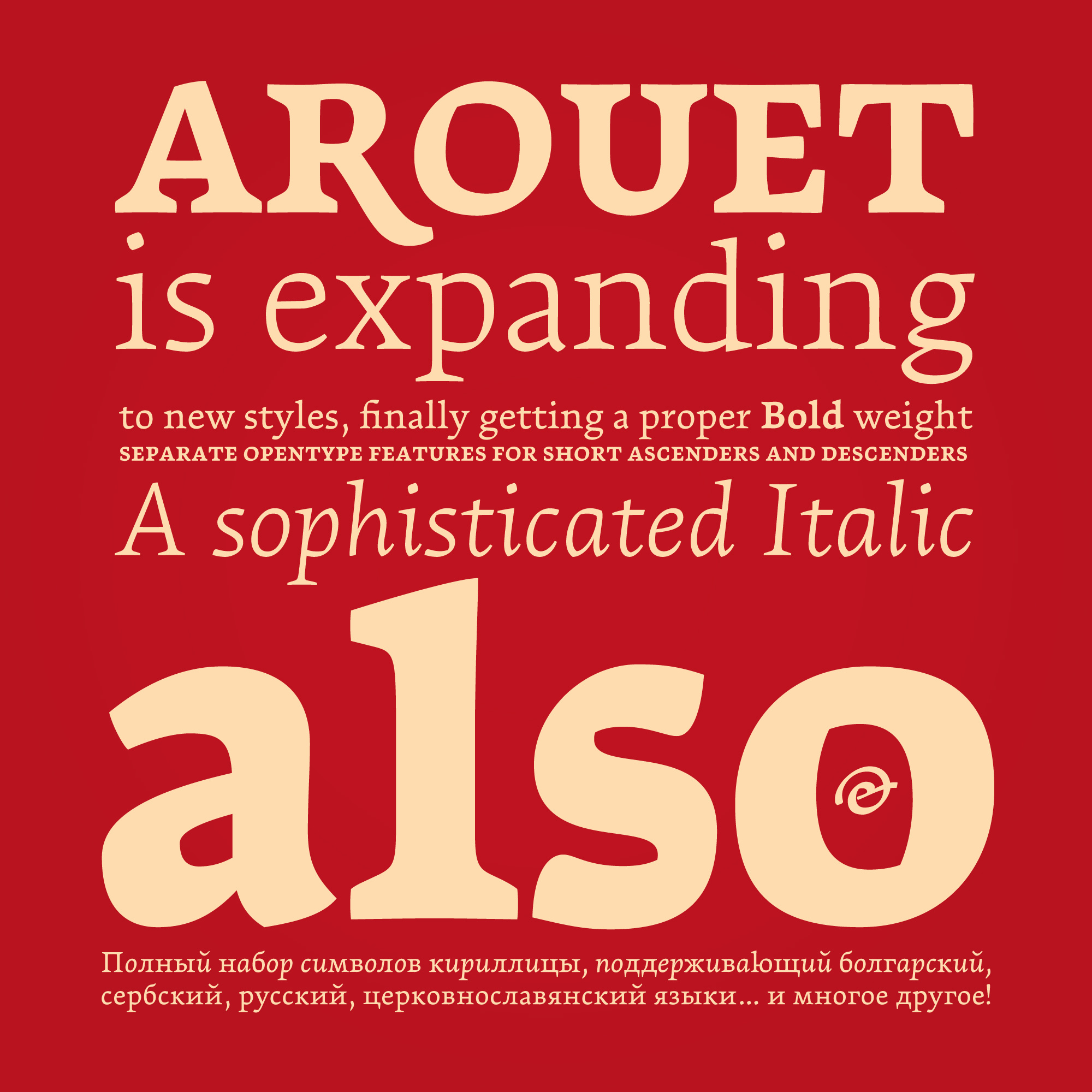 Typeface Arouet book typography branding design font glyph newspaper type design typeface typeface design