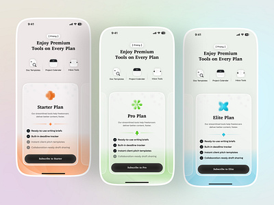 Modern Pricing Plan app screen ai app app app design e commerce mobile mobile app payments plans price pricing pricing plan pricing plans pricing ui design saas mobile apps saas plans subscription ui
