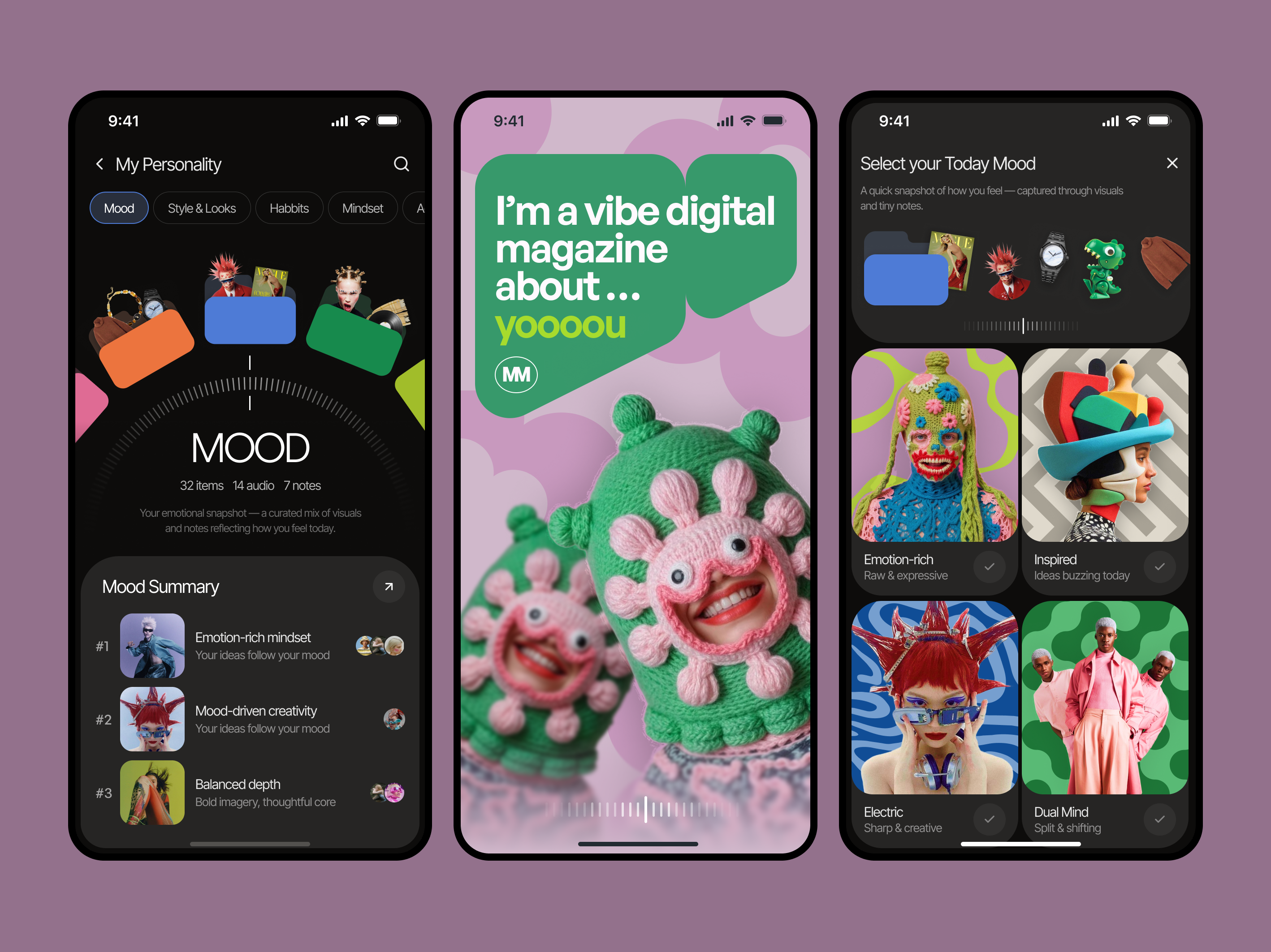 Digital Personality Journal Mobile App for School-Age Kids android app design child education colorful community app dark mode ios kids app mobile app mobile ui personality mobile app playful playroom app school schoolchildren social app social network teenagers teenagers mobile app