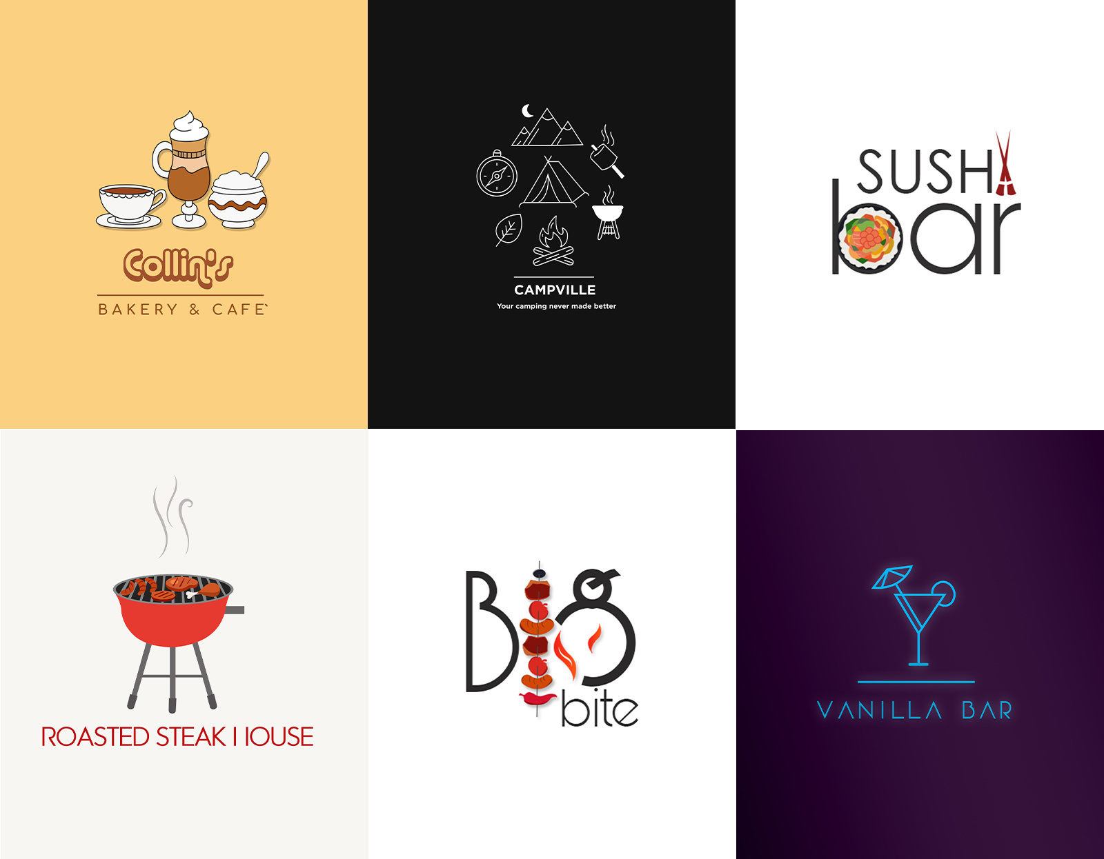 Logo illustrations brand design branding design digital design food food logo graphic design identity illustration illustrator logo logo design vector visual design