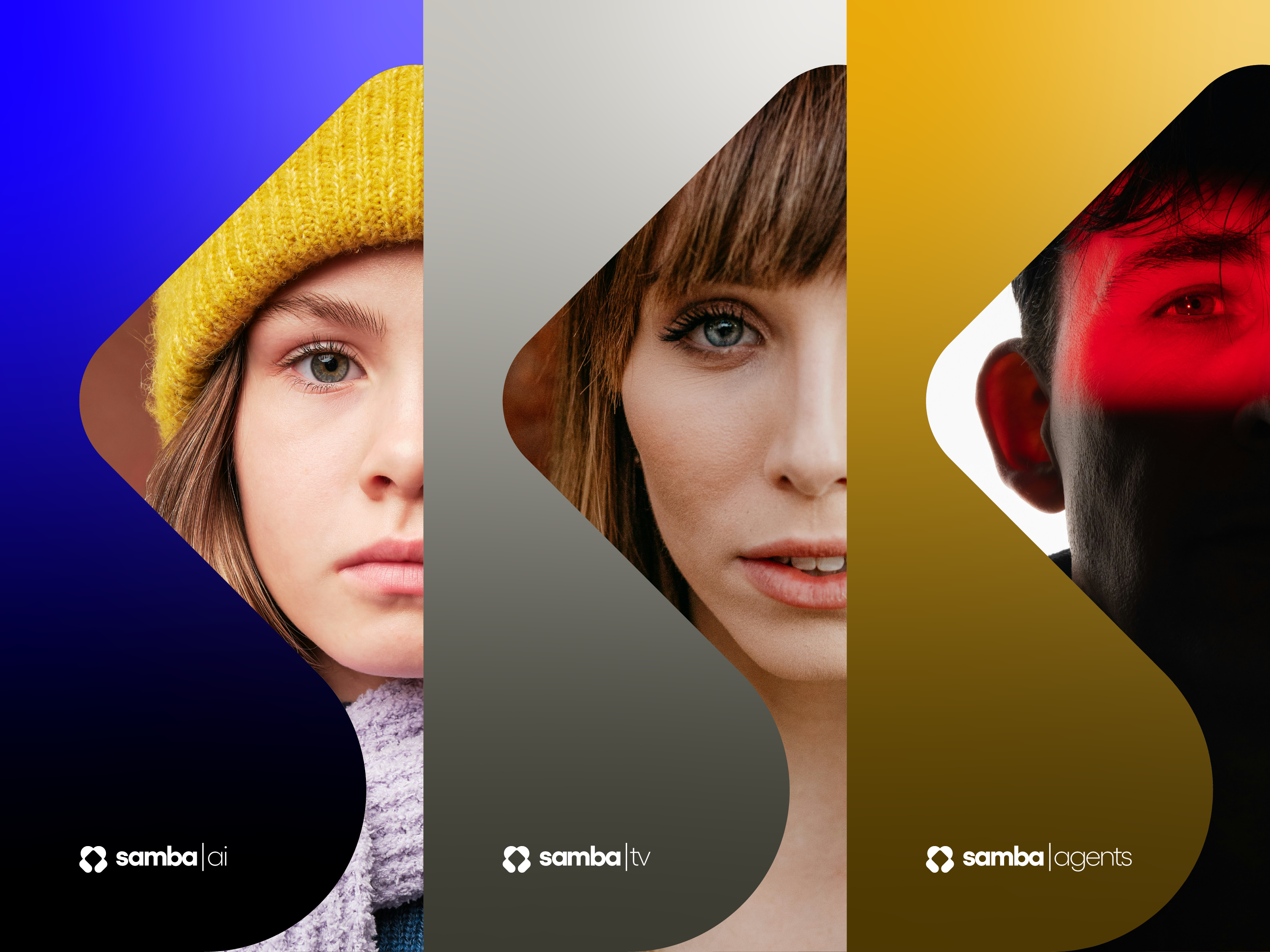 Samba (Direction 1) abstract ai behance branding branding and identity clean design dribbble graphic design heart identity logo logo design minimal modern simple ui visual identity web website