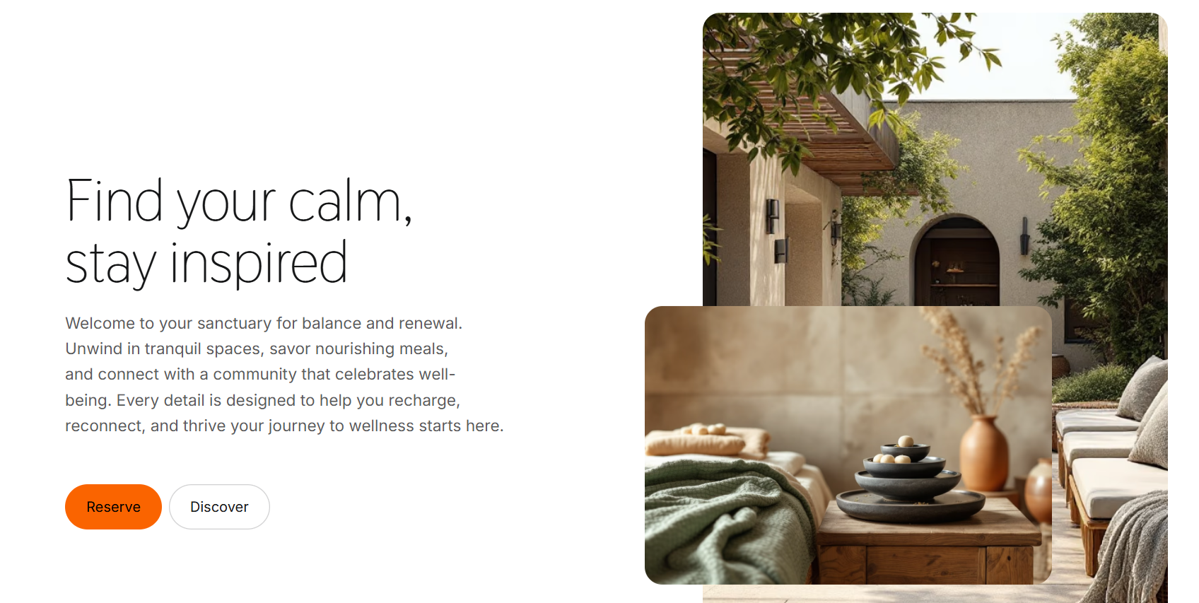 Example of Modern Responsive Website Design 