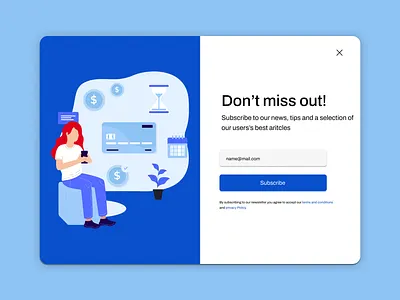 Pop-up Overlay Daily UI #0016 app branding dailyui design graphic design illustration logo ui ux vector
