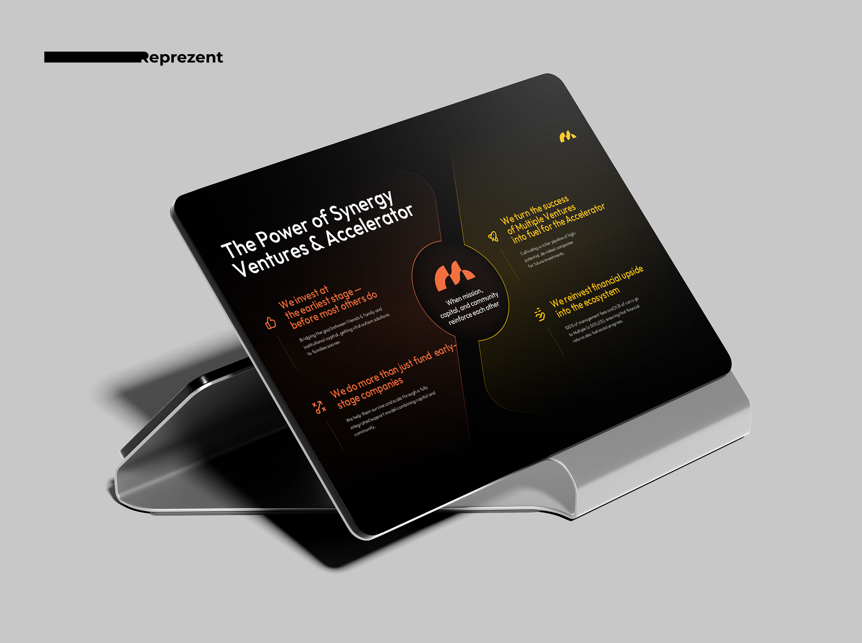 Slide Design | Pitch Deck ai company presentation dark deck design design google slides graphic design infographic keynote pitch deck pitch deck design power point powerpoint presentation presentation design presentation layout typography