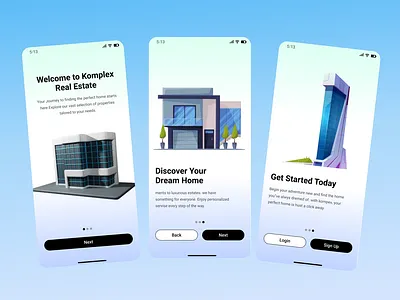 UI Design On Boarding delivery apps figma graphic design illustration ui vector visual