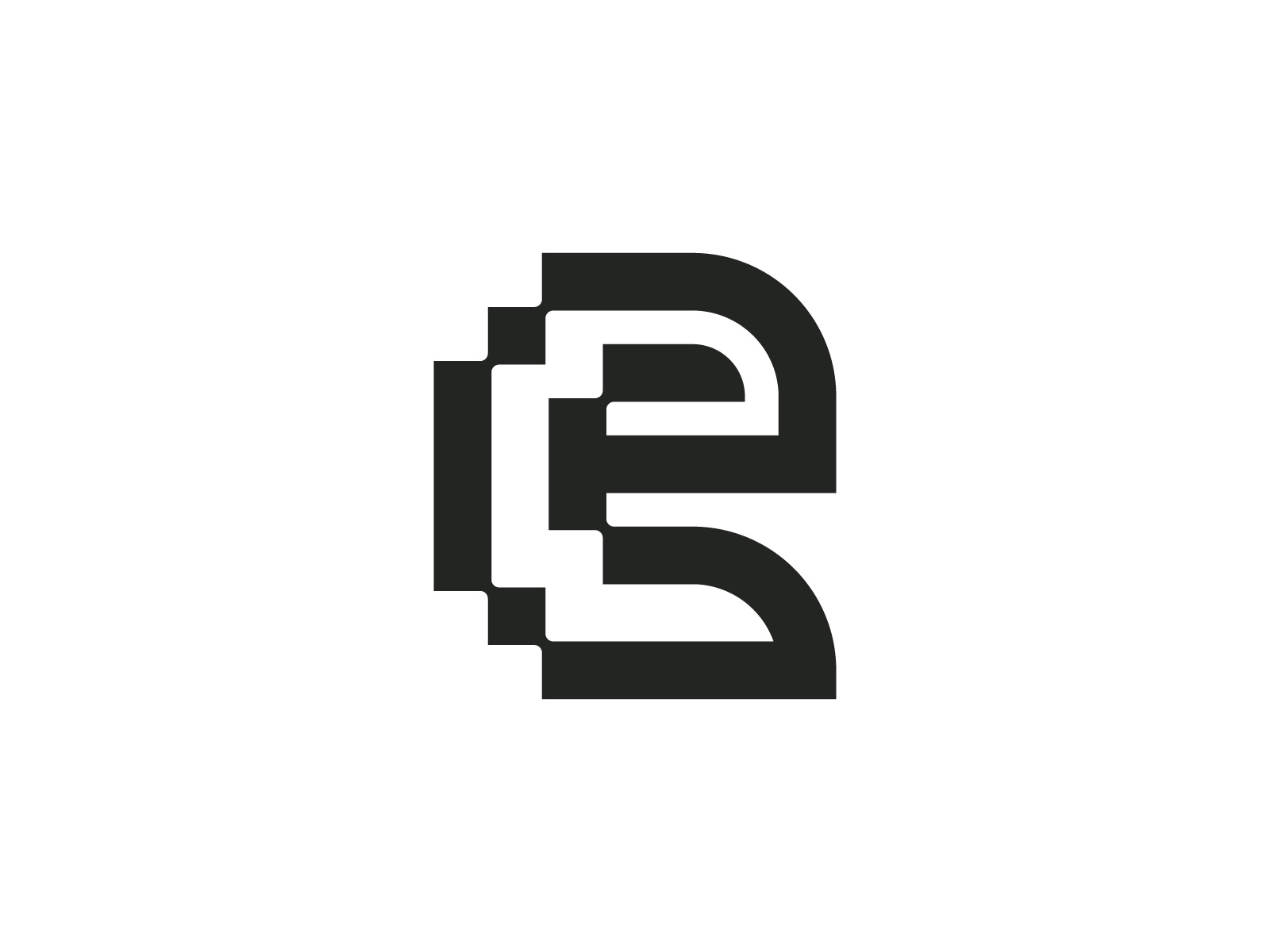 E Tech Logo brand mark costom letter creative e tech finance initial letter e lettermark logo mark minimal modern symbol technology visual identity