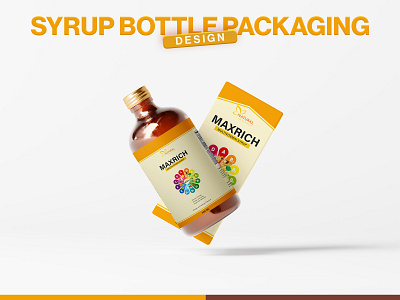 Syrup Bottle Packaging Design bottle packaging brand design brand identity luxury packaging medicine label medicine packaging minimal design minimal packaging modern packaging package design packaging packaging design packaging mockup print design product design product packaging syrup packaging typography