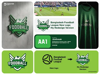 Bangladesh Football League logo redesign 2025. bd football league logoredesign bd sport logo redesign branding combination mark logo creative logo design designer jahid designerjahid football logo football sport logo graphic design logo logo redesign mascot logo new logo sport logo vector