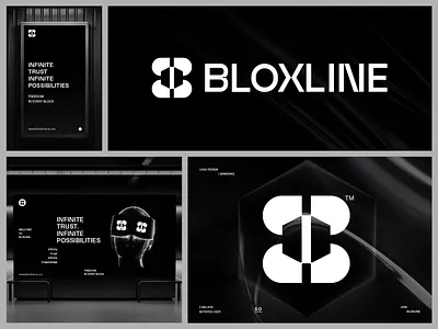 Blockchain logo, Crypto logo, B + Hexagon abstract logo b logo bitcoin logo brand identity branding conceptual logo craypot currency logo creative logo cryptocurrency cyber logo cyber punk logo ethereum logo geometric logo letter b logo logo logo trend 2026 modern tech logo technology logo visual identity