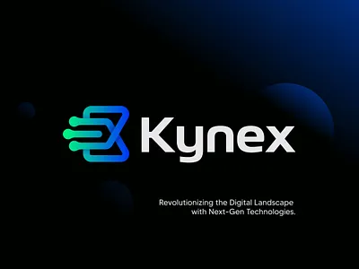 Kynex - K logo, K letter, Modern logo, Tech, UI, AI, App ai app application branding creative logo gradient logo k letter logo k logo logo logo design logo designer logo maker modern logo motion graphics software tech tech logo technology ui website