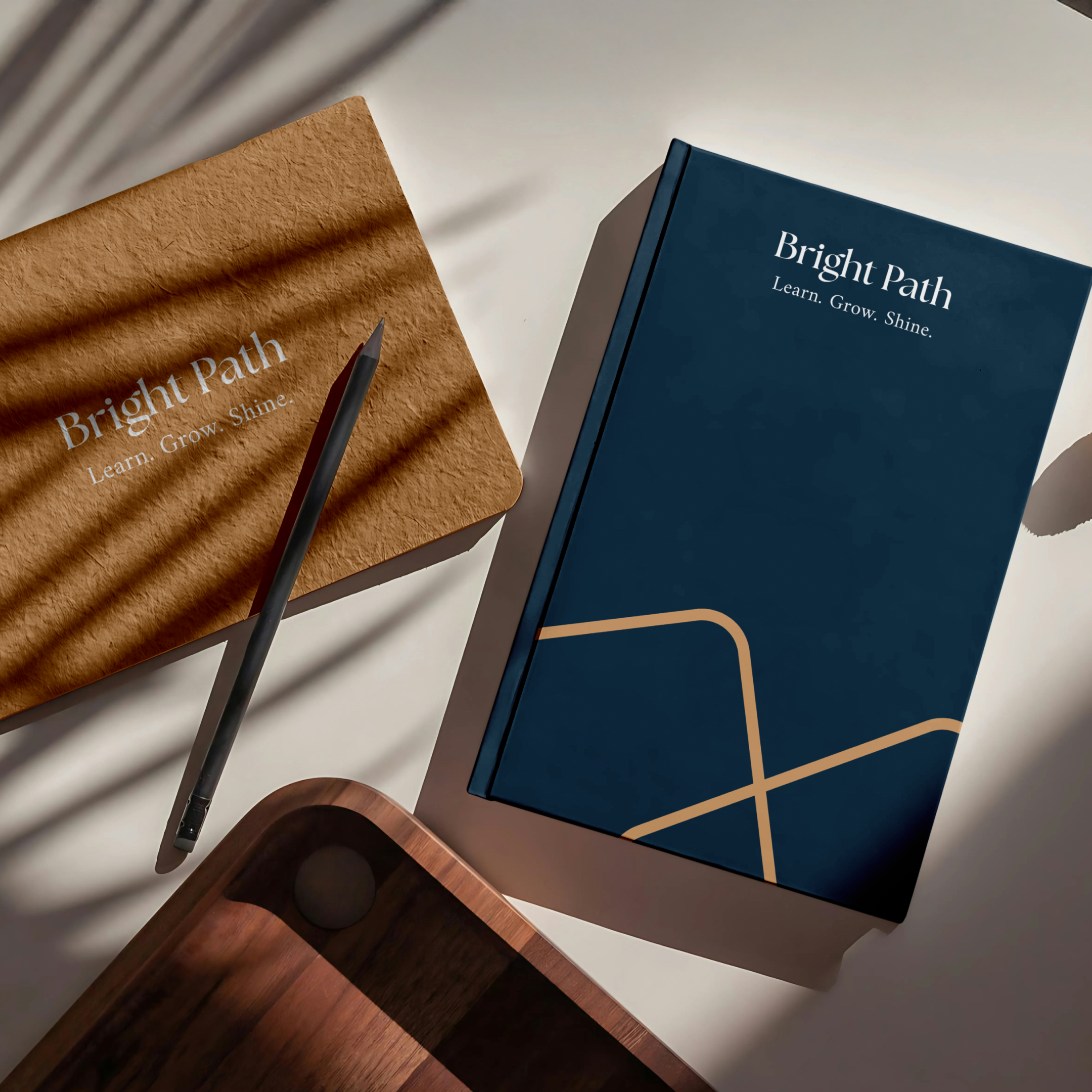 Education Branding - Bright Path brand concept brand identity presentation bright path branding clean logo design e learning design education branding education design system education logo design institutional branding learning platform branding minimal branding modern brand identity modern education logo professional logo school branding student branding university branding visual identity