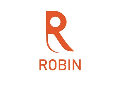 Logo for a café (Robin) brand identity branding clean design graphic design logo minimalistlgo vector