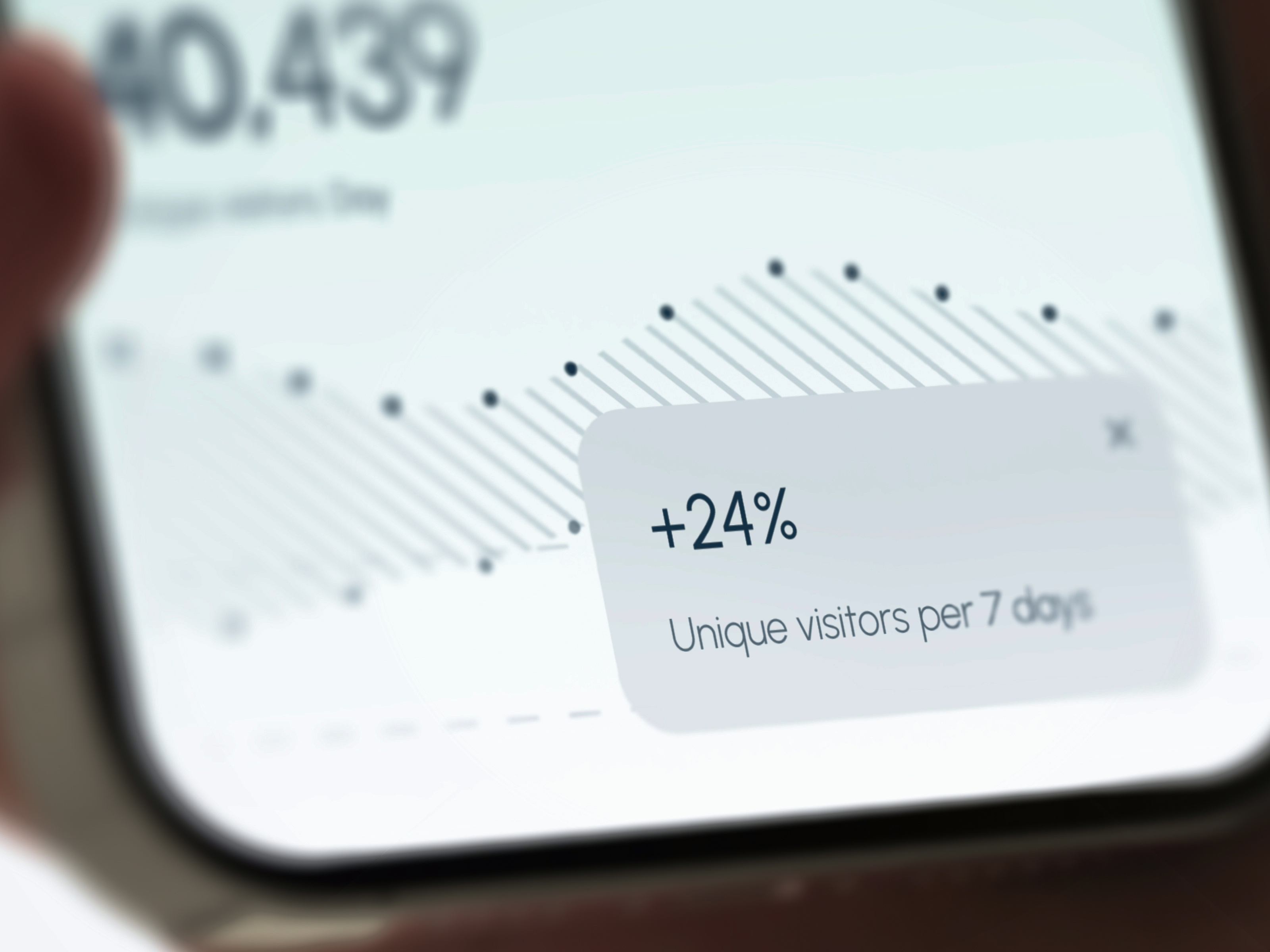 Synthex SaaS – Analytics Mobile Dashboard ai app app design automation b2b business crm dashboard design interface kpi marketing mobile mobile app product saas software statistics ui ux